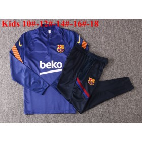 FC Barcelona 2020-21 Kind Trainings Sweatshirt Pak M004